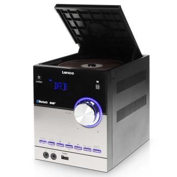 Micro-Set mit DAB+/FM/CD/Bluetooth® & USB-Player - Schwarz