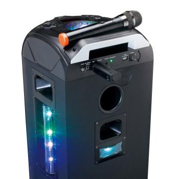 Drahtloses Mikrofon mit 6,3 mm batteriebetriebenem Empfänger