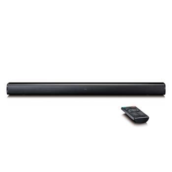 ARDEBO.de - 90cm Soundbar mit 80W RMS, Bluetooth, USB, integriertem Subwoofer und HDMI (ARC)