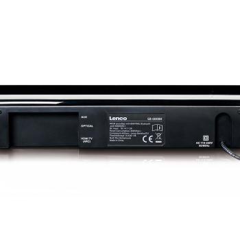 90cm Soundbar mit 80W RMS, Bluetooth, USB, integriertem Subwoofer und HDMI (ARC)