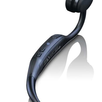 Bone Conduction Bluetooth-Kopfhörer Schwarz