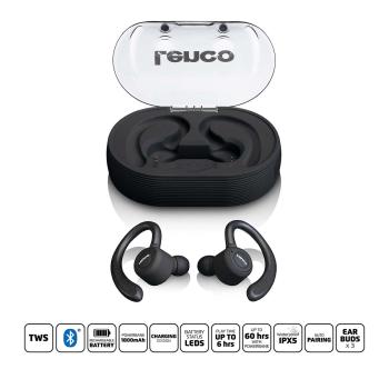 ARDEBO.de - Sport IPX5 TWS Bluetooth® Kopfhörer Schwarz