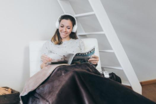 Bluetooth-Kopfhörer mit Spritzwasserschutz Weiß
