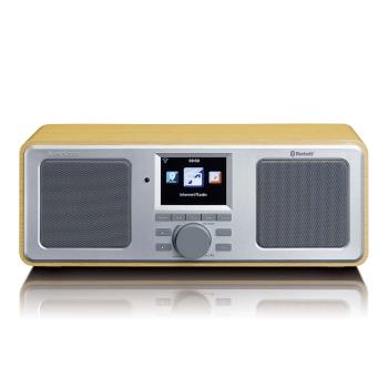 Internetradio WIFI FM Bluetooth® USB Holz
