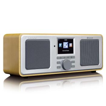 Internetradio WIFI FM Bluetooth® USB Holz