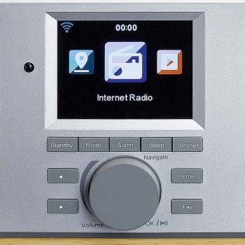Internetradio WIFI FM Bluetooth® USB Holz