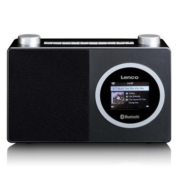 Internetradio mit Farbdisplay und Bluetooth® Schwarz