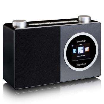 Internetradio mit Farbdisplay und Bluetooth® Schwarz