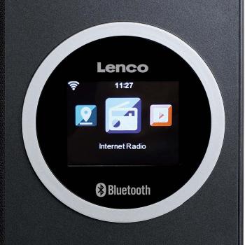 Internetradio mit Farbdisplay und Bluetooth® Schwarz