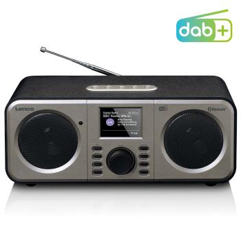 ARDEBO.de - Stereo DAB+ FM Radio mit Bluetooth® Schwarz