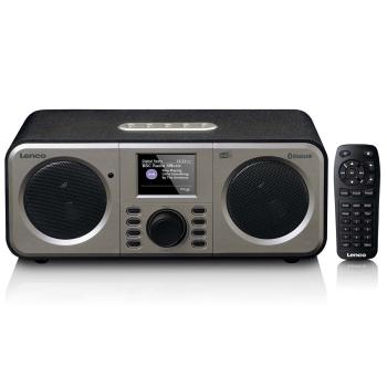 Stereo DAB+ FM Radio mit Bluetooth® Schwarz