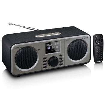 Stereo DAB+ FM Radio mit Bluetooth® Schwarz