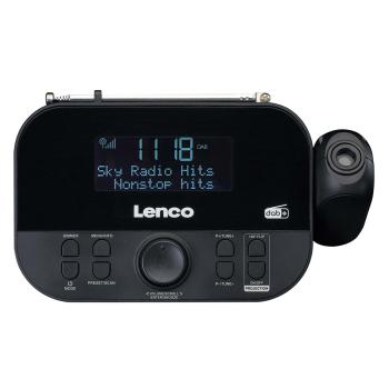 DAB+, FM Radiowecker mit Projektion