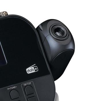 DAB+, FM Radiowecker mit Projektion