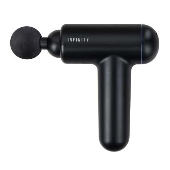 ARDEBO.de - Wiederaufladbare Massagepistole 4 Köpfe Schwarz