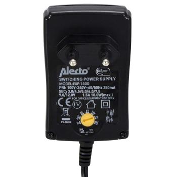 Universal-Öko-Netzadapter 1500 mA schwarz