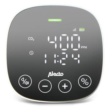 CO2-Messgerät mit NDIR-Sensor und Feuchtigkeitsmesser