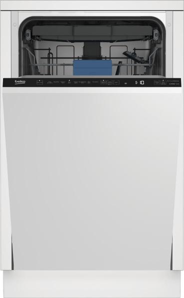 ARDEBO.de Beko BDIS38040Q Vollintegrierbarer Geschirrspüler, 45 cm breit, 10 Maßgedecke, Fast+, Besteckschublade, 8 Programme, LedSpot, WaterSafe+