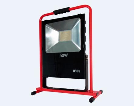 ARDEBO.de - Mobiler Premium LED Strahler 50W IP65 3m Zuleitung