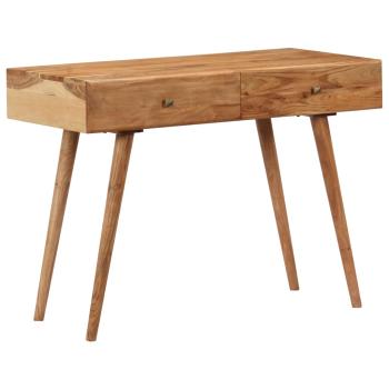 ARDEBO.de - Schreibtisch 100 x 51 x 76 cm Massivholz Akazie