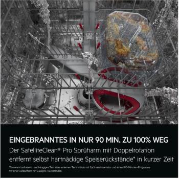 AEG GI8200A2SG 8000 Vollintegrierter Geschirrspüler, 60 cm breit, 14 Maßgedecke, SatelliteClean Pro, ZoneClean, AquaSave, SmartSelect Connect Display, AirDry, Besteckschublade (911473014)