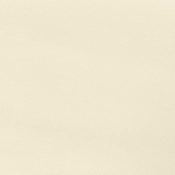 Bettgestell ohne Matratze Creme 120x190 cm Kunstleder