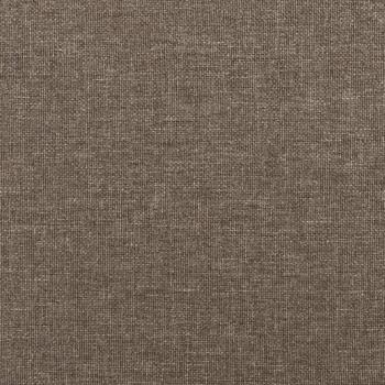 Sitzbank Taupe 100x35x41 cm Stoff