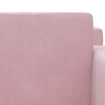 Schlafsofa für Kinder Rosa Weicher Plüsch