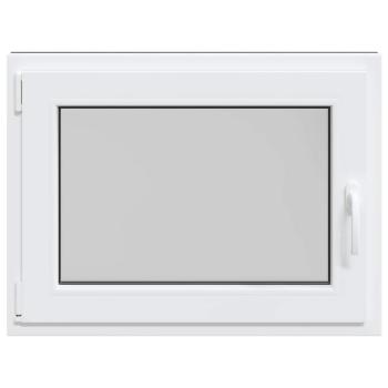 Kellerfenster "RISOR" 80x60 cm Drehkipp DIN Links Weiß