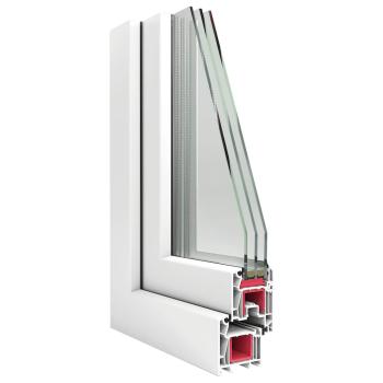 Kellerfenster "RISOR" 100x60 cm Drehkipp DIN Rechts Weiß