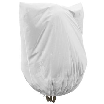 Frostschutzpflanzenfleeceabdeckungen 3 pcs Weiß 2,4 x 2 m