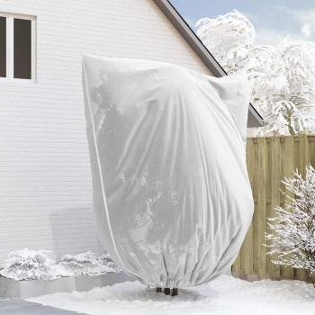 Frostschutzpflanzenfleeceabdeckungen 3 pcs Weiß 3,5 x 2,5 m