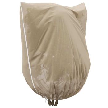 Frostschutzpflanzenfleeceabdeckungen 3 pcs Beige 2,4 x 2 m