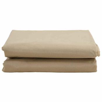 Frostschutzpflanzenfleeceabdeckungen 3 pcs Beige 3,5 x 3,93 m