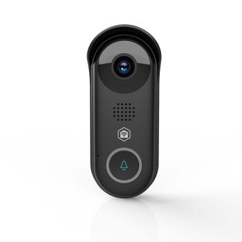 SmartLife Video-Türsprechanlage | Trafo | Full HD 1080p | Cloud Storage (optional) / microSD (not enthalten) / Onvif | IP54 | mit Bewegungssensor | Nachtsicht | Schwarz