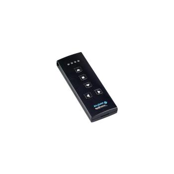 ARDEBO.de ELDAT RT32E5004-01-22K Handsender 4-Kanal, 4x AUF/STOPP/ZU schwarz glänzend
