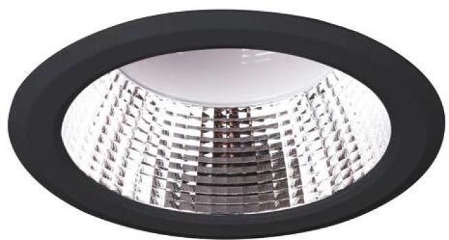 ARDEBO.de Brumberg KACIE MICRO LED-Einbaudownlight 12W, 910 lm, 3000K, rund, starr, schwarz (12560183)