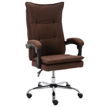 ARDEBO.de - Bürostuhl Braun Stoff