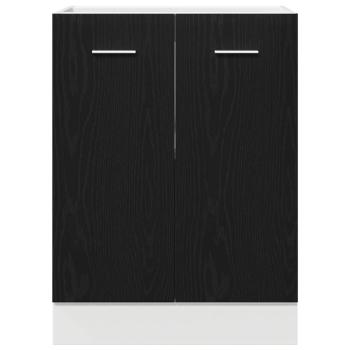Unterschrank Schwarzeiche 60x46x81,5 cm Holzwerkstoff