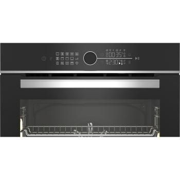 Beko BBIM13400XS EEK: A+ Einbaubackofen, 60 cm breit, 72 L, SoftDoor, CleanZone, PizzaPro, edelstahl