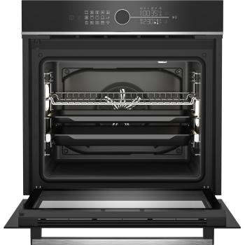 Beko BBIM13400XS EEK: A+ Einbaubackofen, 60 cm breit, 72 L, SoftDoor, CleanZone, PizzaPro, edelstahl