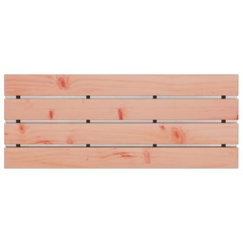 Gartenbank Silber 100 x 40 x 43 cm Edelstahl