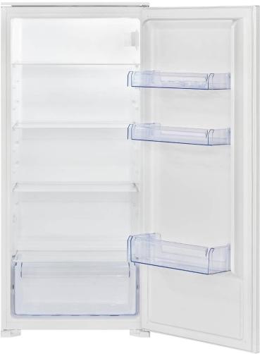 Bomann VSE 7811 Einbau-Vollraumkühlschrank, 54 cm breit, 199 Liter, Schlepptürtechnik, Schnellkühlfunktion, SMART Funktion, weiß (778110)