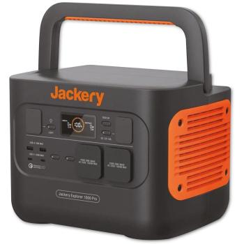 Jackery Explorer 1000 Pro,1002Wh tragbare Powerstation,Solar- und AC-Schnellladung in 1,8 Std. 2x 100W PD, 800W AC- und Solar-Eingang, 2x 1000W AC-Ausgänge, ideal für Camping und für Notfälle zu Hause
