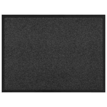 Fußmatte Anthrazit 60 x 80 cm Teddystoff