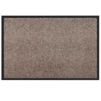 Fußmatte Beige 40 x 60 cm Teddystoff