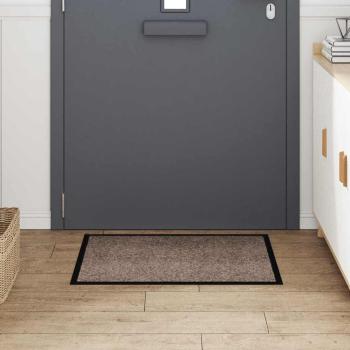 Fußmatte Beige 60 x 80 cm Teddystoff