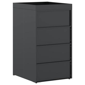 Rollabfallbehälter mit Pflanzdach für einen 240L Behälter