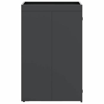 Mülltonnenlager mit Pflanzerdach für 240L Tonne Anthrazit