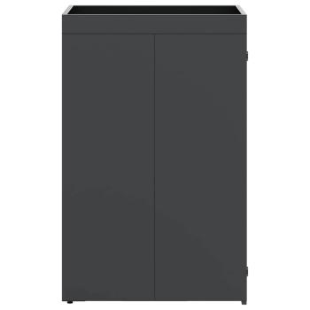 Mülltonnenlager mit Pflanzerdach für 240L Tonne Anthrazit